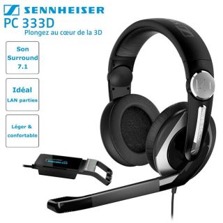 Sennheiser PC 333D   Achat / Vente CASQUE   MICROPHONE Sennheiser PC