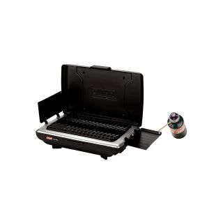 Coleman Embossed steel Propane Camp Grill with Porcelain coated Grate