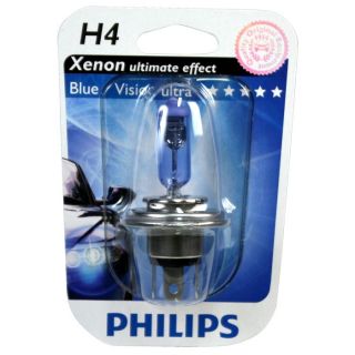 Ampoule Philips BlueVision ultra H4 12V 60/55W   Achat / Vente PHARES