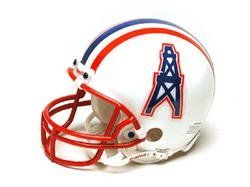Houston Texans Miniature Replica NFL Throwback Helmet w