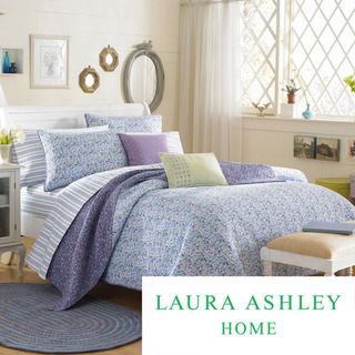 Laura Ashley Marabel Full/Queen size Quilt Set
