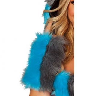 Chester Cheshire Cat Fur Arm Warmers Clothing