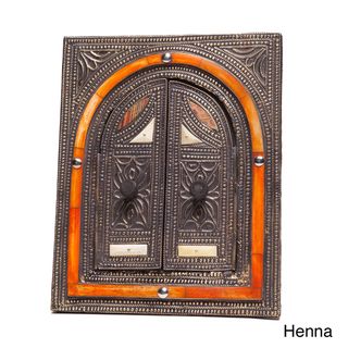 Handcrafted Mirror with Doors (Morocco)
