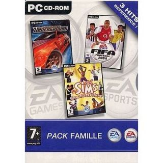 EA FAMILLE PACK 3 JEUX   Achat / Vente PC EA FAMILLE PACK 3 JEUX