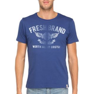 FRESH BRAND T Shirt Homme Bleu royal Bleu royal   Achat / Vente T