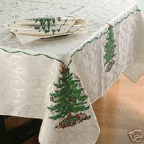 Spode Christmas Tree Tablecloth 60 x 102