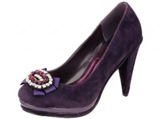  Reneeze HP103 Womens Platform High Heel Pump Shoes   Purple Shoes