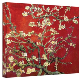VanGogh Red Blossoming Almond Tree Canvas