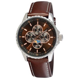 Stuhrling Original Mens Artemis Genteel Swiss Quartz Watch Today $