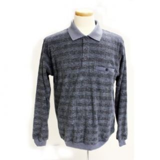 Harbor Allover Long Sleeve Banded Bottom Shirt   6198 104 Clothing