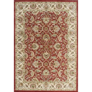 Alliyah Hand made Wool Soft Red Persian Rug (10x14)
