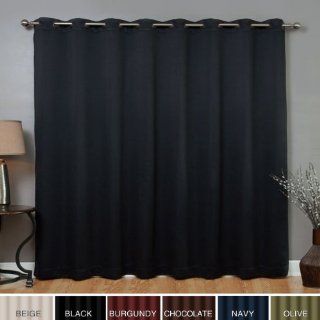 Wide Width Grommet Top Thermal Blackout Curtain 100W X 84