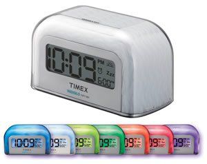 Timex T105WX Color Changing Alarm Clock Electronics