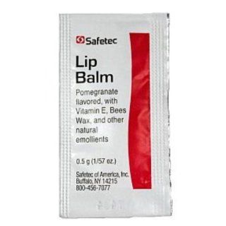 Safetec Skin Care Lip Balm   Pomegranate Flavored Case