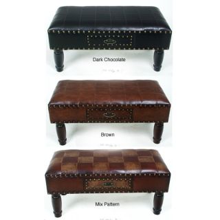 Faux Leather Medium 1 drawer Bench Today $94.99 4.3 (10 reviews)