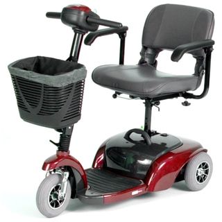 Spitfire Travel Red 3 Wheel Power Scooter