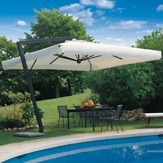 Parasol Déporté Carré Leonardo Braccio De 12.3 M2   Achat / Vente