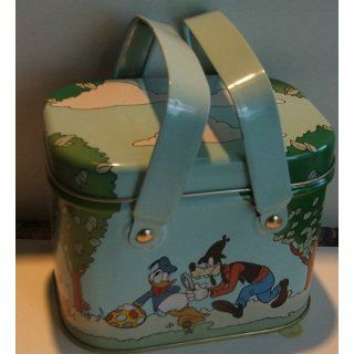 6 Vintage Disney Metal Easter Themed Lunch Box w/ Goofy