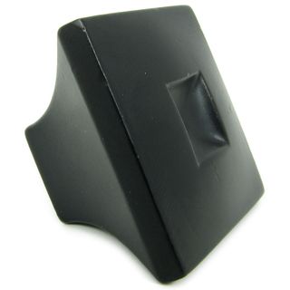 Stone Mill Hardware Spade Matte Black Cabinet Knobs (Pack of 5