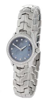 Tag Heuer Womens Blue Dial Diamond Watch