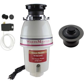 WasteMaster WM50G_1_62 1/2 HP Garbage Disposal with Air Switch/ Flange
