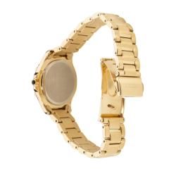 Seiko Womens Le Grand Yellow Goldplated Steel Quartz Diamond Watch