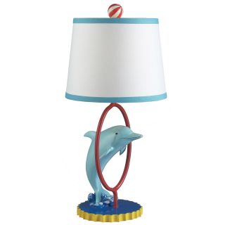 Dimond Lighting Davy the Dolphin 1 Light Painted Table Lamp Today $98