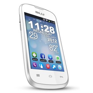 BLU Dash 3.5 D170a GSM Unlocked Android Cell Phone   White