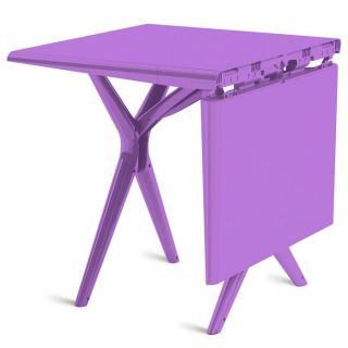 Table de jardin 115 X 75 cm Sigma Grosfillex   Purple   Grâce aux