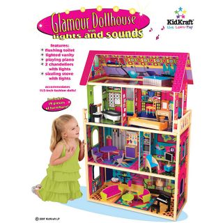 Glamour Dollhouse with Lights and Sounds