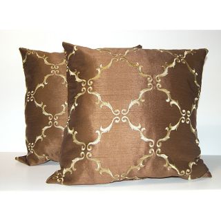 Solistice Diamond Chocolate Pillows (Set of 2) Today $47.99
