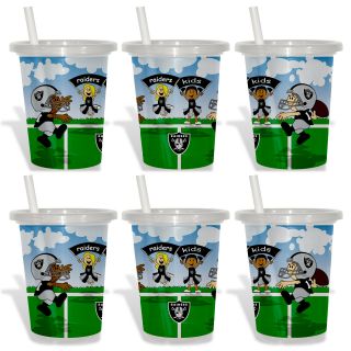 Oakland Raiders Sip and Go Cups (Pack of 6) Today $18.99