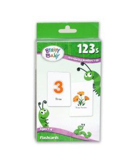 Brainy Baby 123s Flashcards Toys & Games