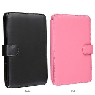 Black Leather Case for  Kindle 3