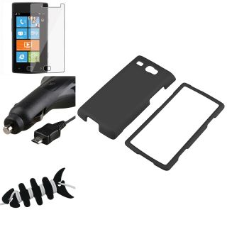 Case/ Screen Protector/ Wrap/ Car Charger for Samsung Focus Flash i677