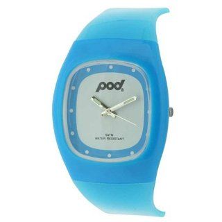 Pod Slim Blue Strap Water Resistant Unisex Watch POD 114B Watches