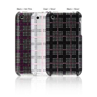 Premium Apple iPhone 3G/3GS Checker Glitter Case