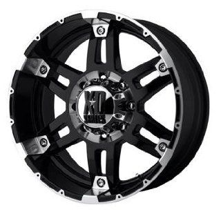 XD XD797 17x8 Black Wheel / Rim 8x180 with a 18mm Offset and a 124.20