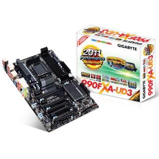 Gigabyte 990FXA UD3   Carte mère socket AMD AM3+   Chipset AMD 990X