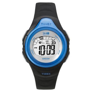 Timex Womens 1440 Black Resin Digital Sports Watch