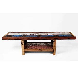 Ecologica Reclaimed Wood Natural Media Console