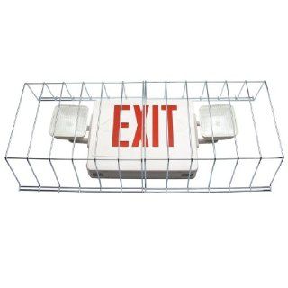 Wire Guard for Dual Head Emergency/Exit Combo Fixtures (WG