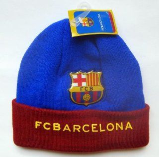 Official Licensed GENUINE FC Barcelona Beanie Hat W
