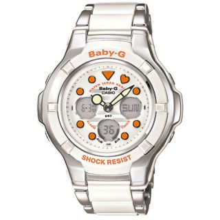 Casio Womens Baby G Analog/ Digital Resin Watch