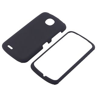 BasAcc Black Snap on Rubber Coated Case for Pantech Marauder