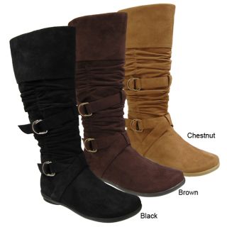 Glaze by Adi Womens Microsuede Slouchy Boots Today $41.99 4.5 (10