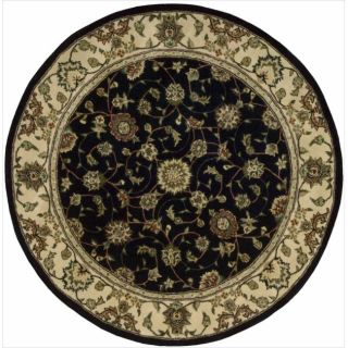 Hand tufted Nourison 2000 Kashan Navy Rug (6 Square) Today $969.00