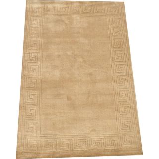 Indo Hand loomed Beige Wool Rug (4 x 6) Today $159.99