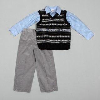 Good Lad Boys 3 piece Sweater Vest Set FINAL SALE