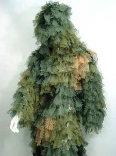 Hunting Airsoft Ghillie Suit Camo Woodland Sports